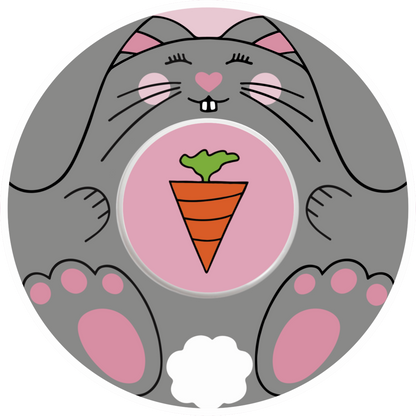 Betty Bunny Easter CGM Patch for Freestyle Libre adhesive by SmileSensors