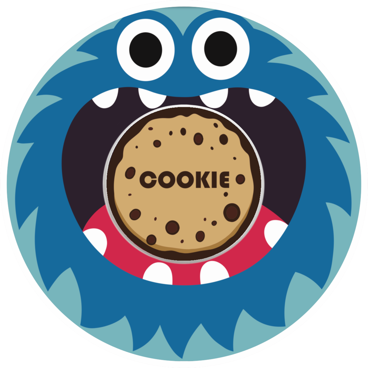 Cookie Monster waterproof CGM Patch for Freestyle Libre 1 & 2 adhesive by SmileSensors