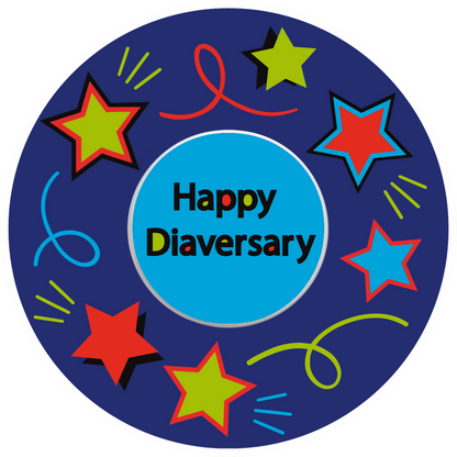 Happy Diaversary Patches