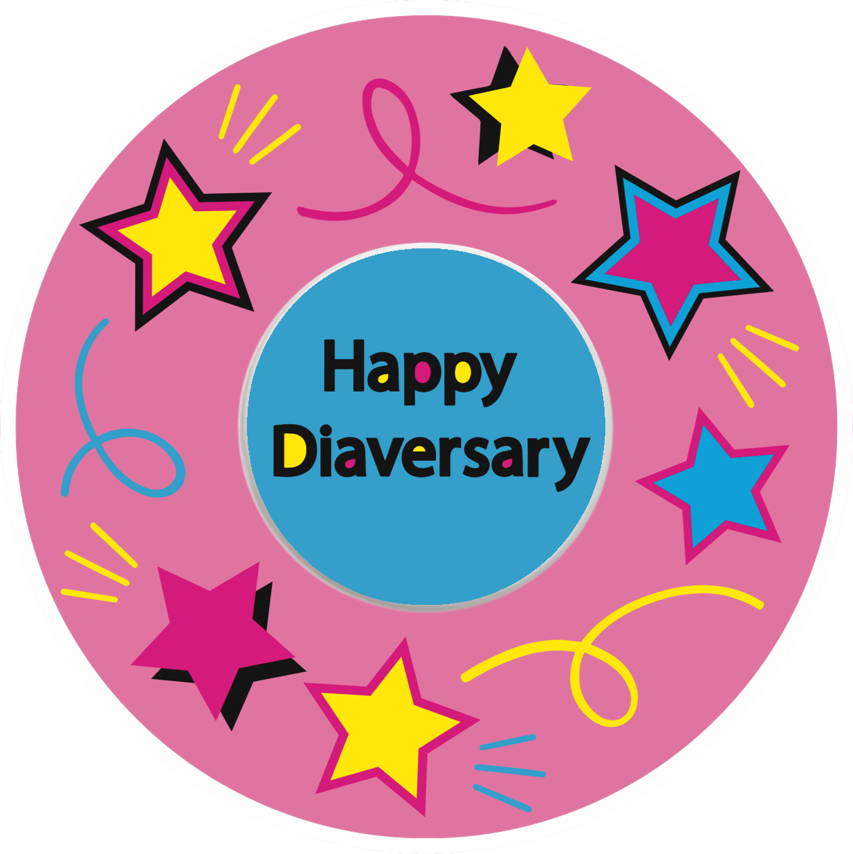 Diaversary Pink Patches