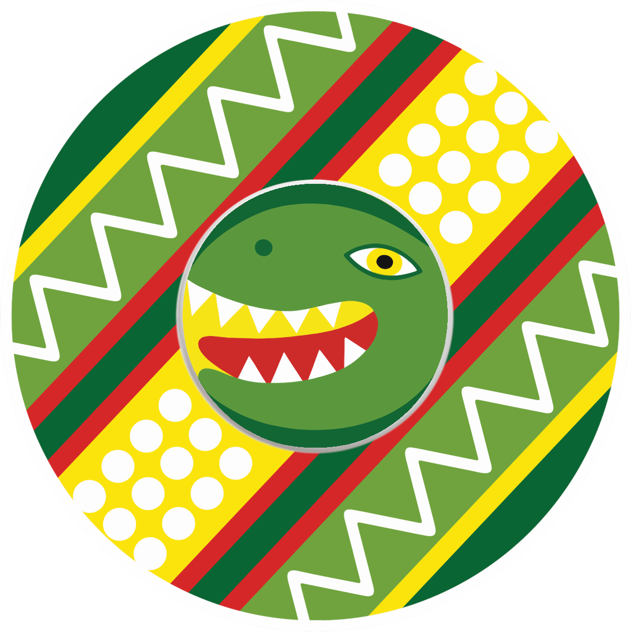 Dinosaur Egg CGM Patch for Freestyle Libre 1 & 2 adhesive by SmileSensors