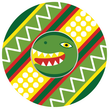 Dinosaur Egg CGM Patch for Freestyle Libre 1 & 2 adhesive by SmileSensors