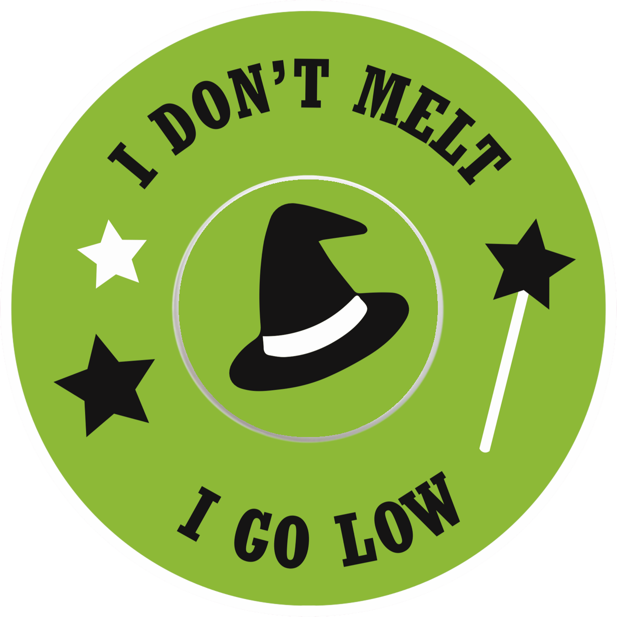 Unmeltable Witch Patches