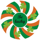 Be Lucky St Patrick’s Day CGM Patch for FreeStyle Libre 3 – Irish Flag Shamrock Diabetes Sticker by SmileSensors