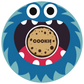 Cookie Monster waterproof CGM Patch for Freestyle Libre 3 adhesive by SmileSensors