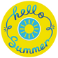 Hello Summer Stickers