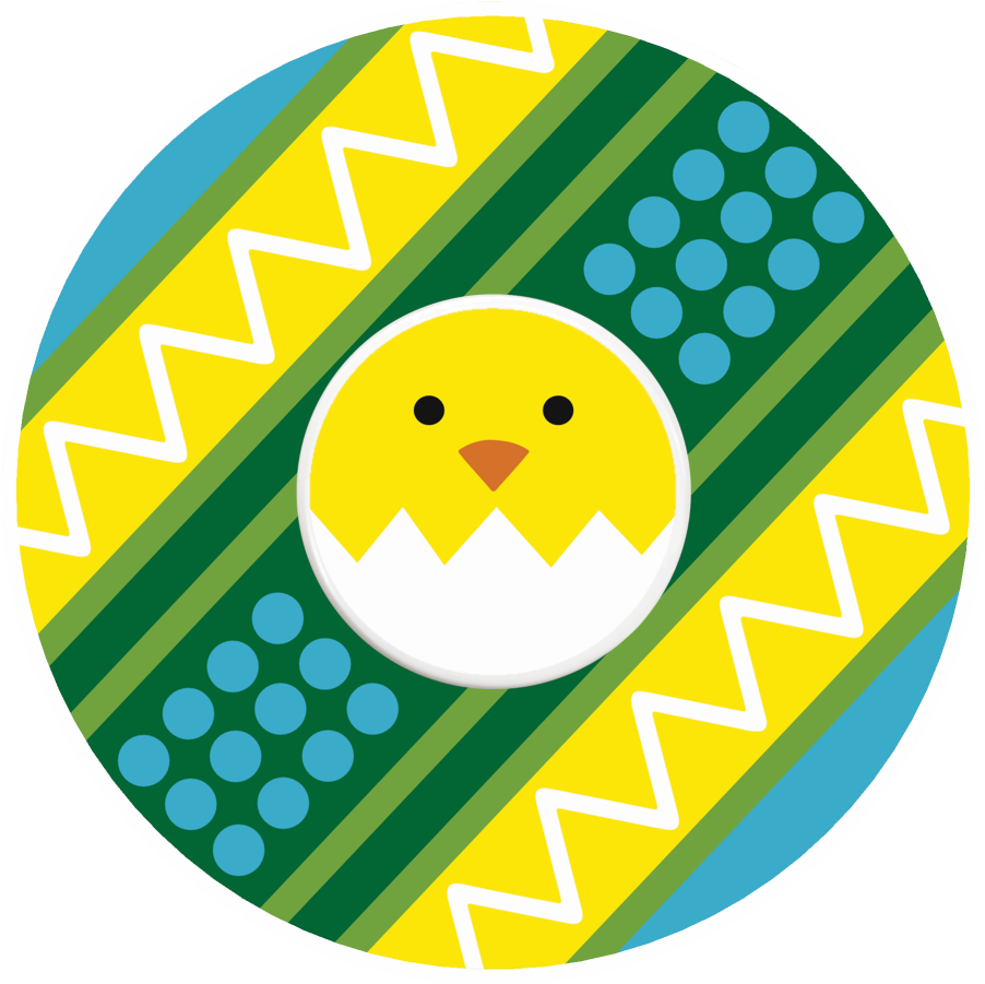 Chick Egg Easter CGM Patch for Freestyle Libre 3 adhesive by SmileSensors