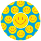 Smiley Blue Patches
