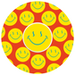 Smiley Orange Patches