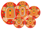 Gingerbread Man Patches