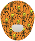 Halloween Waterproof CGM Patch Sketletons for Guardian 3 & 4 adhesive by SmileSensors