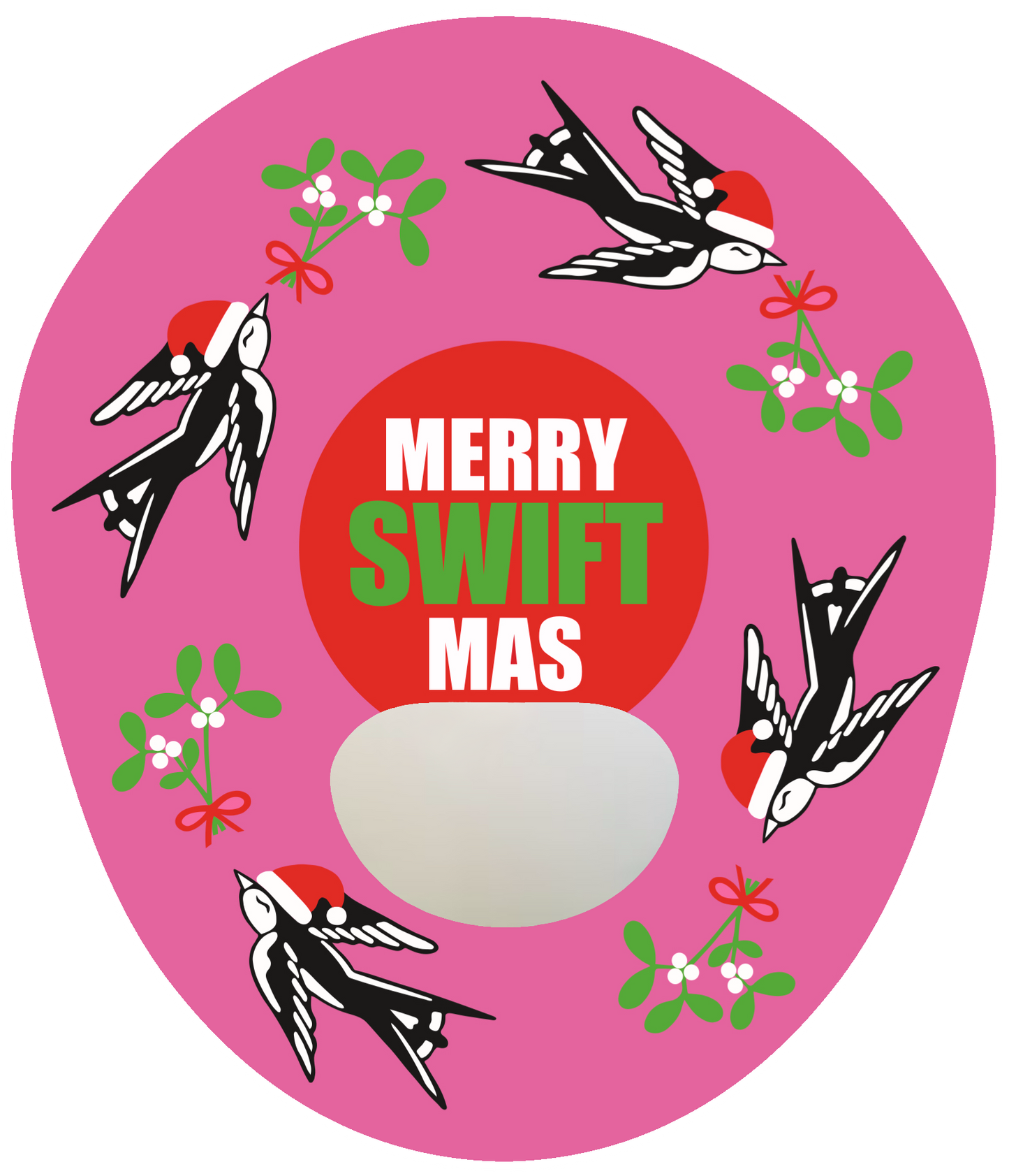 Swiftmas Pink Patches