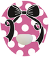 Pink Bow Patches