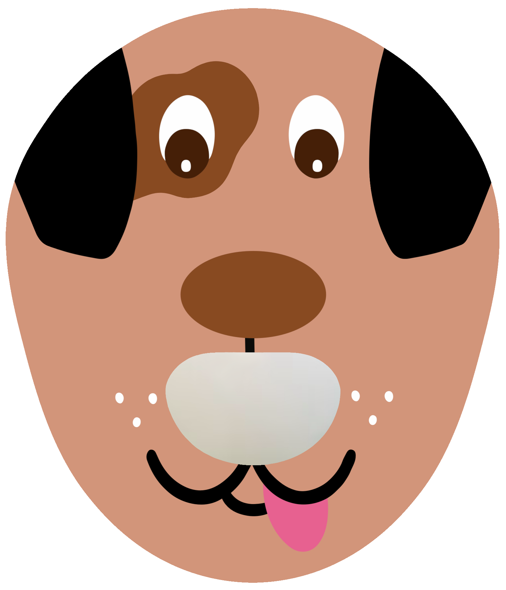 Doggy waterproof CGM Patch for Medtronic adhesive by SmileSensors