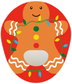 Gingerbread Man Patches