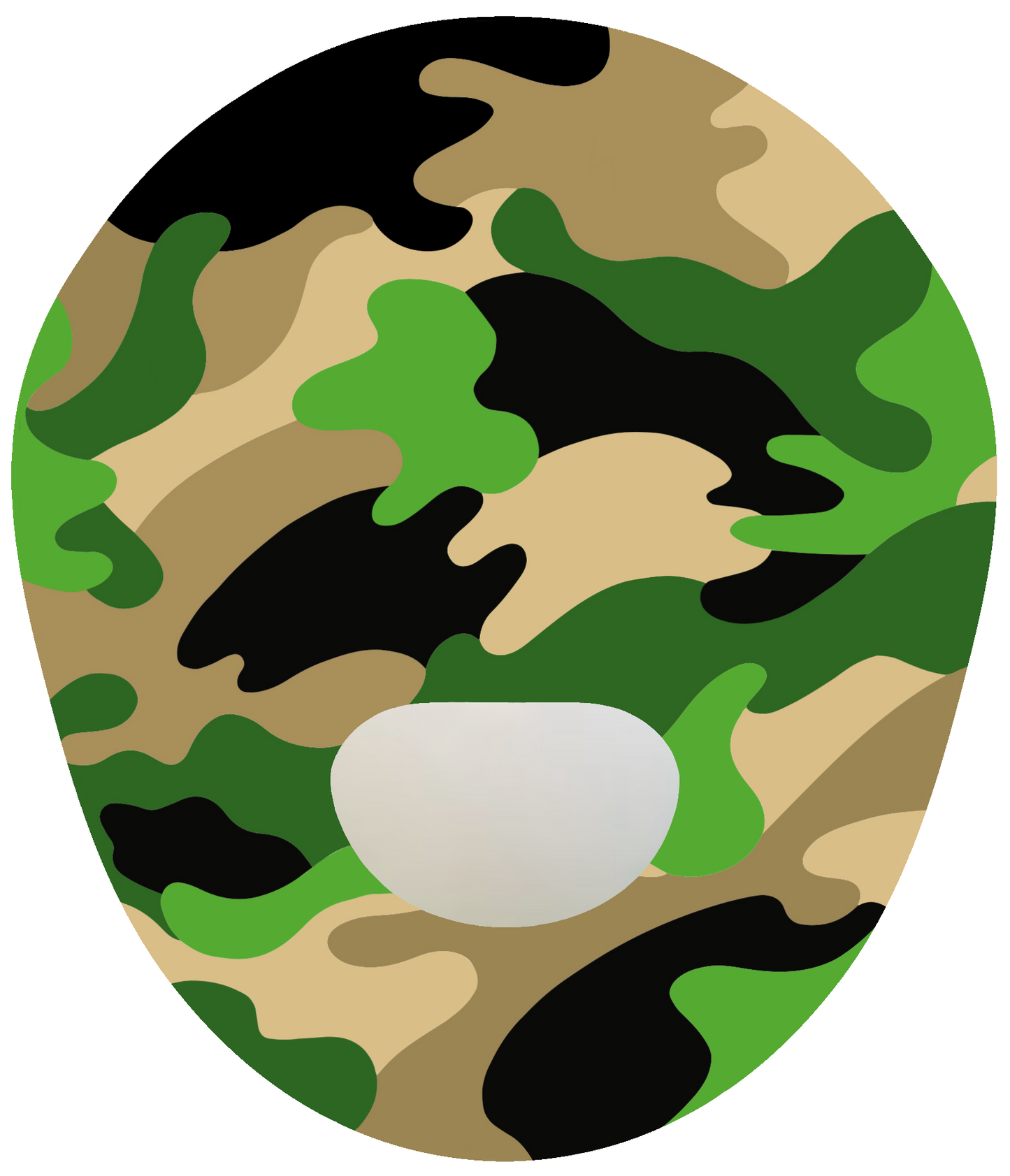 Green Camo Patches