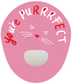 You’re Purrfect Valentine’s Day CGM patch from SmileSensors for Guardian Enlite sensor
