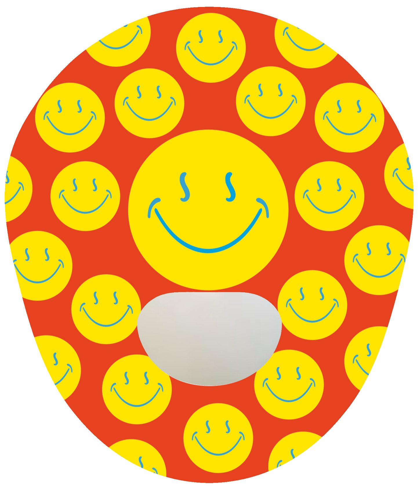 Smiley Orange Patches