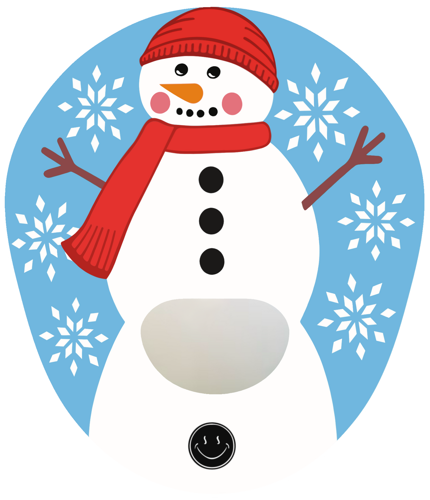 Frosty Snowman Patches