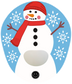 Frosty Snowman Patches