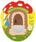 Fairy Toadstool waterproof CGM Patch for Medtronic adhesive by SmileSensors