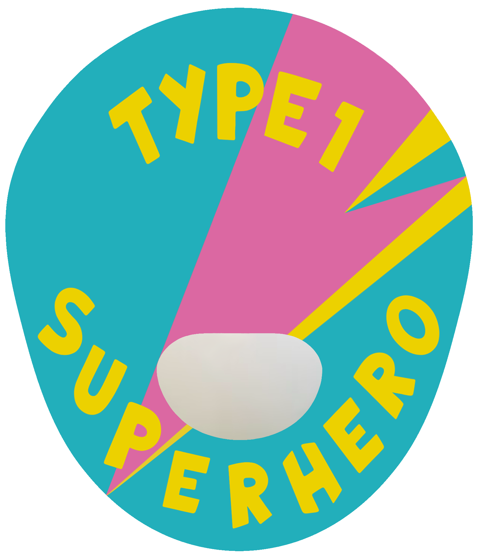 Type 1 Superhero waterproof CGM Patch for Medtronic adhesive by SmileSensors