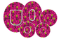 Halloween Skeletons Pink CGM waterproof Patchs for Freestyle Libre, Dexcom, Omnipod and Medtronic by SmileSensors