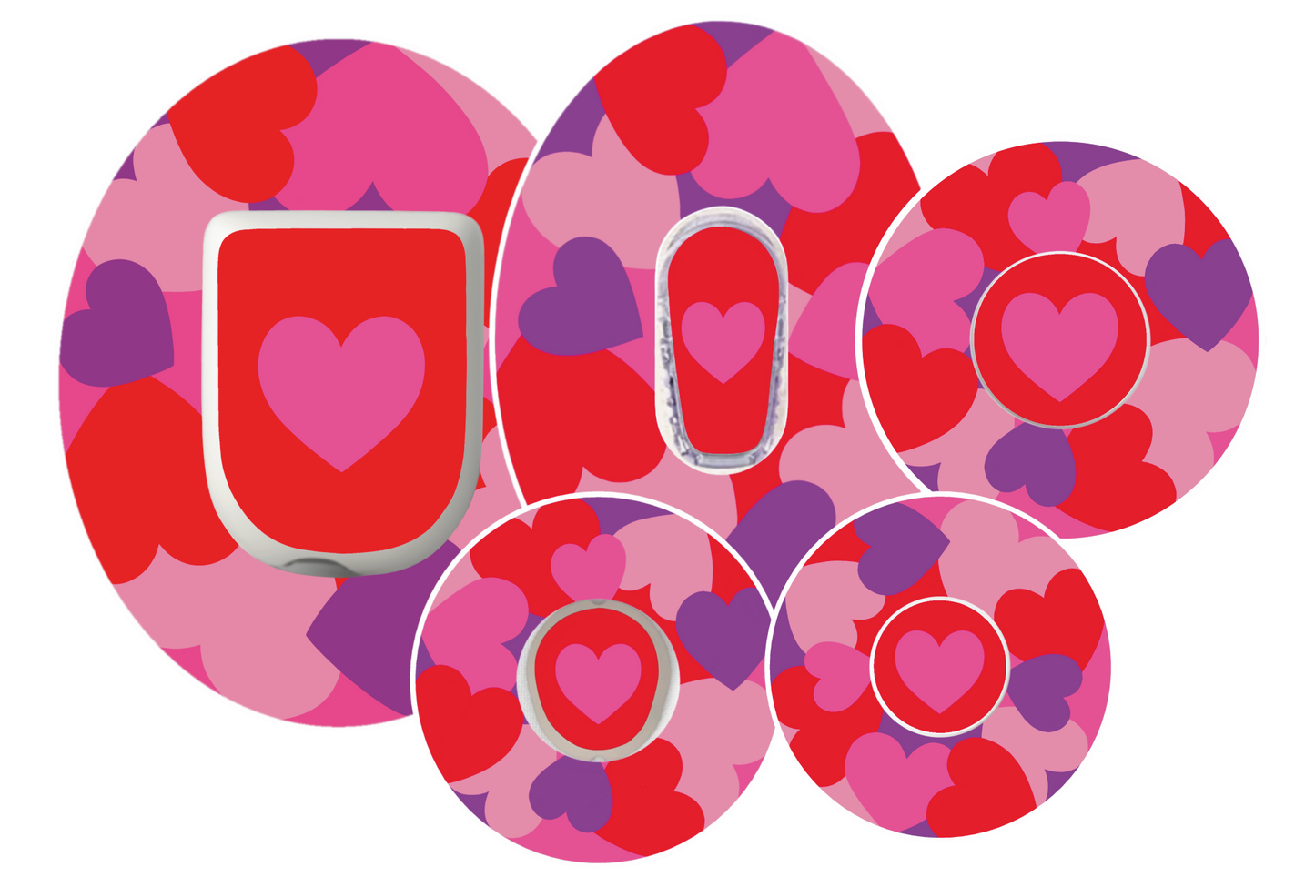 Hearts Patches