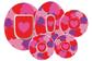 Hearts Patches