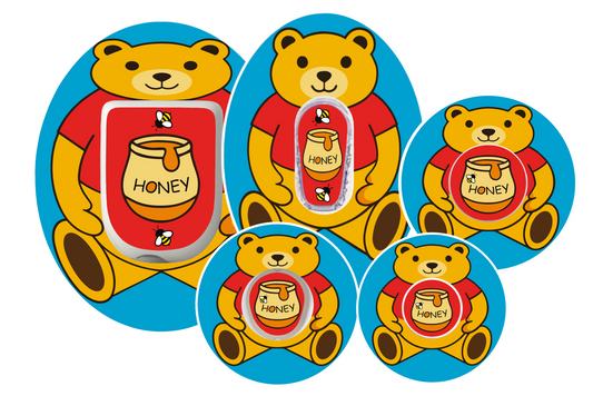 Honey Bear Patches