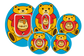 Honey Bear Patches