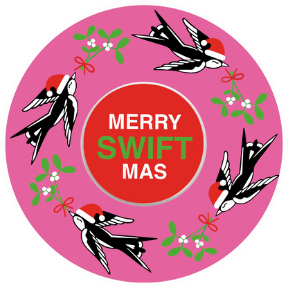 Swiftmas Pink Patches