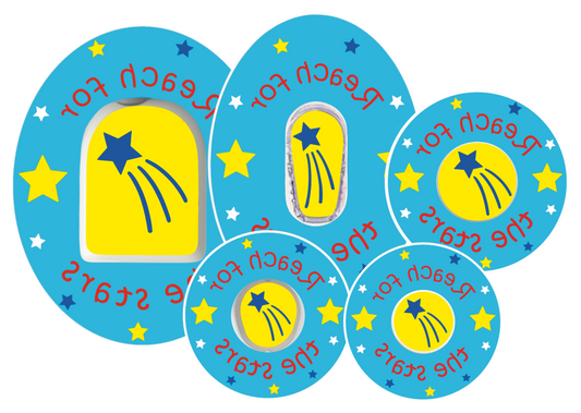 Mirror Reach For The Stars Stickers