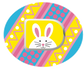 Bunny Egg Stickers