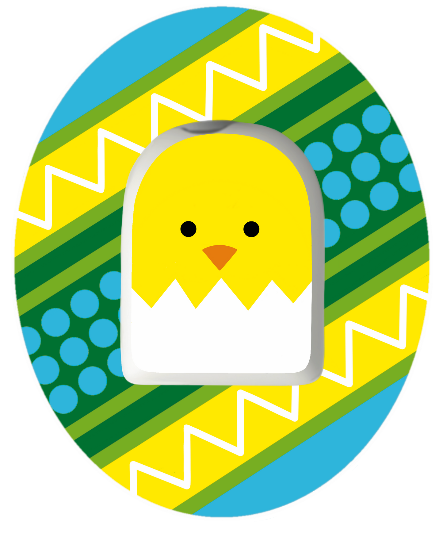 Chick Egg Stickers