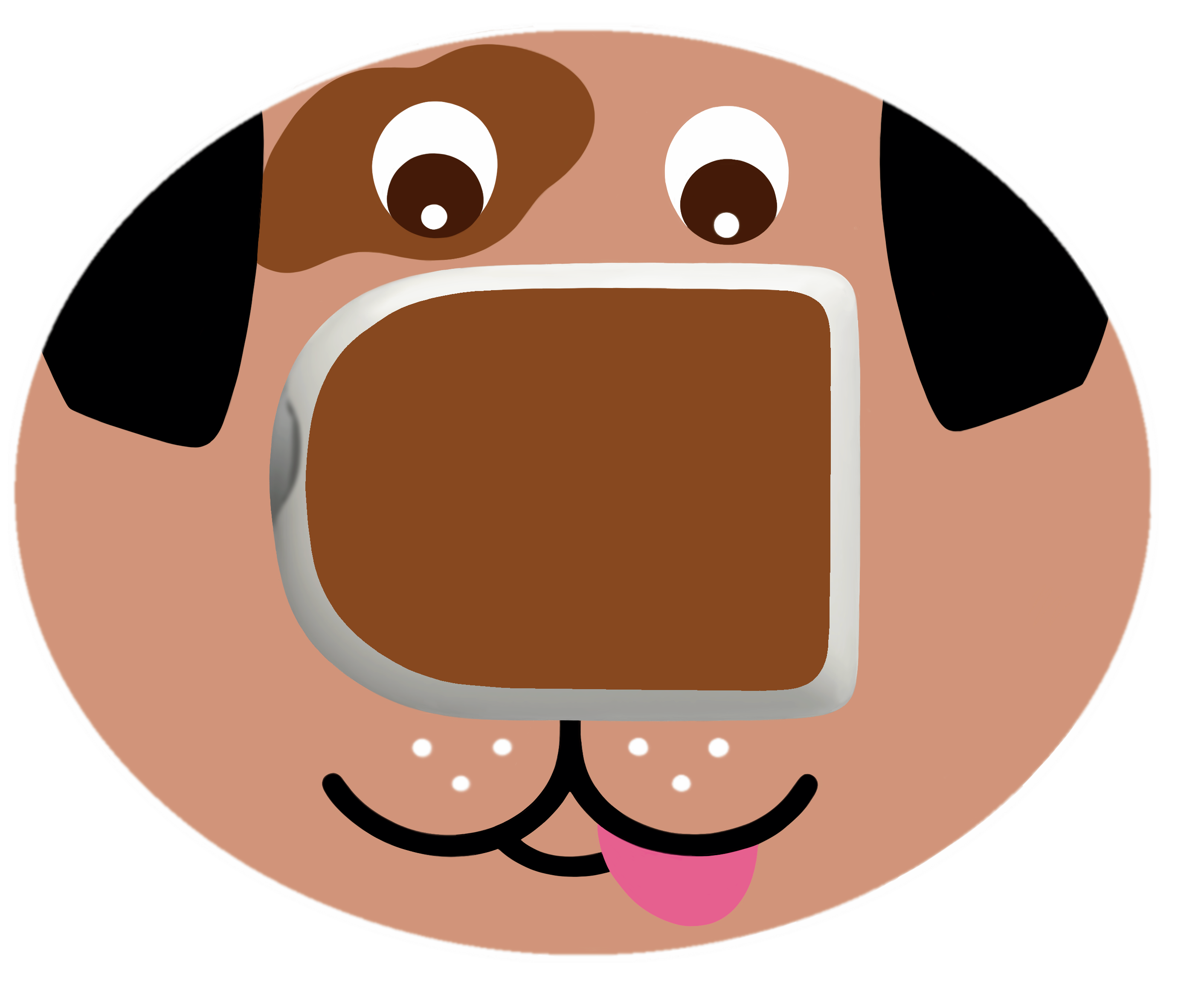 Doggy waterproof Patch for Omnipod horizontal adhesive by SmileSensors