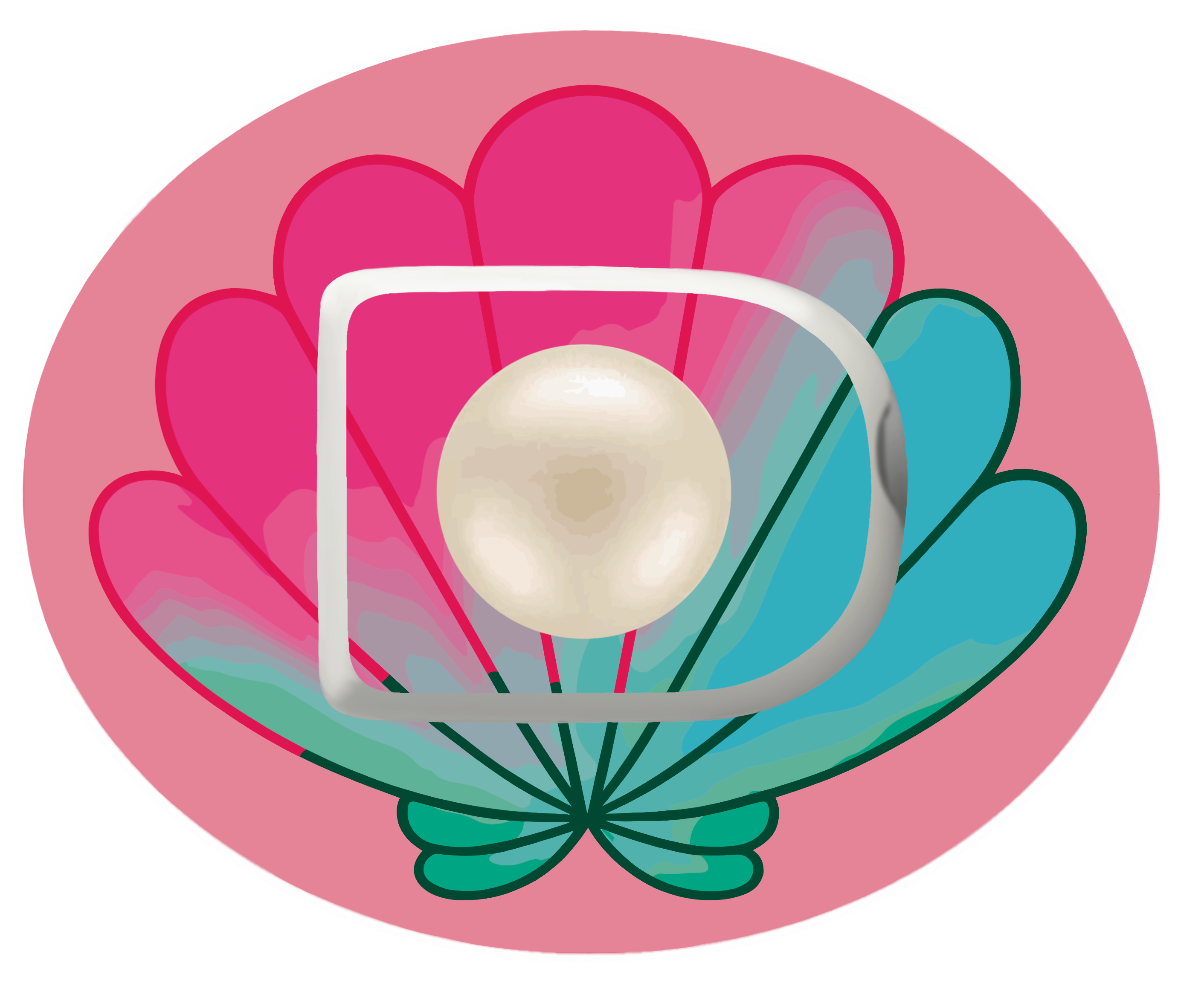 Pearl Shell waterproof Patch for Omnipod horizontal adhesive by SmileSensors