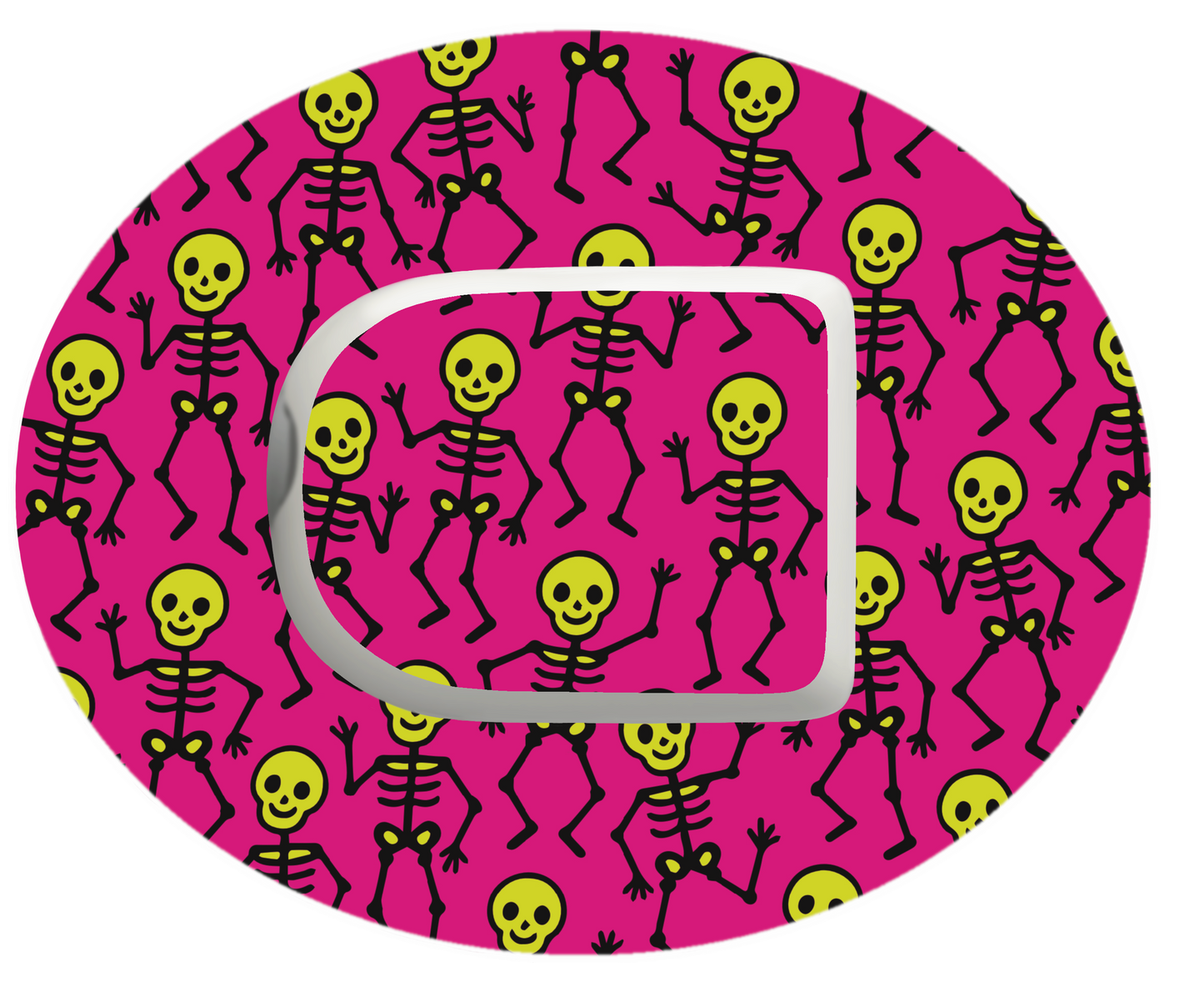 Skeletons Pink Patches
