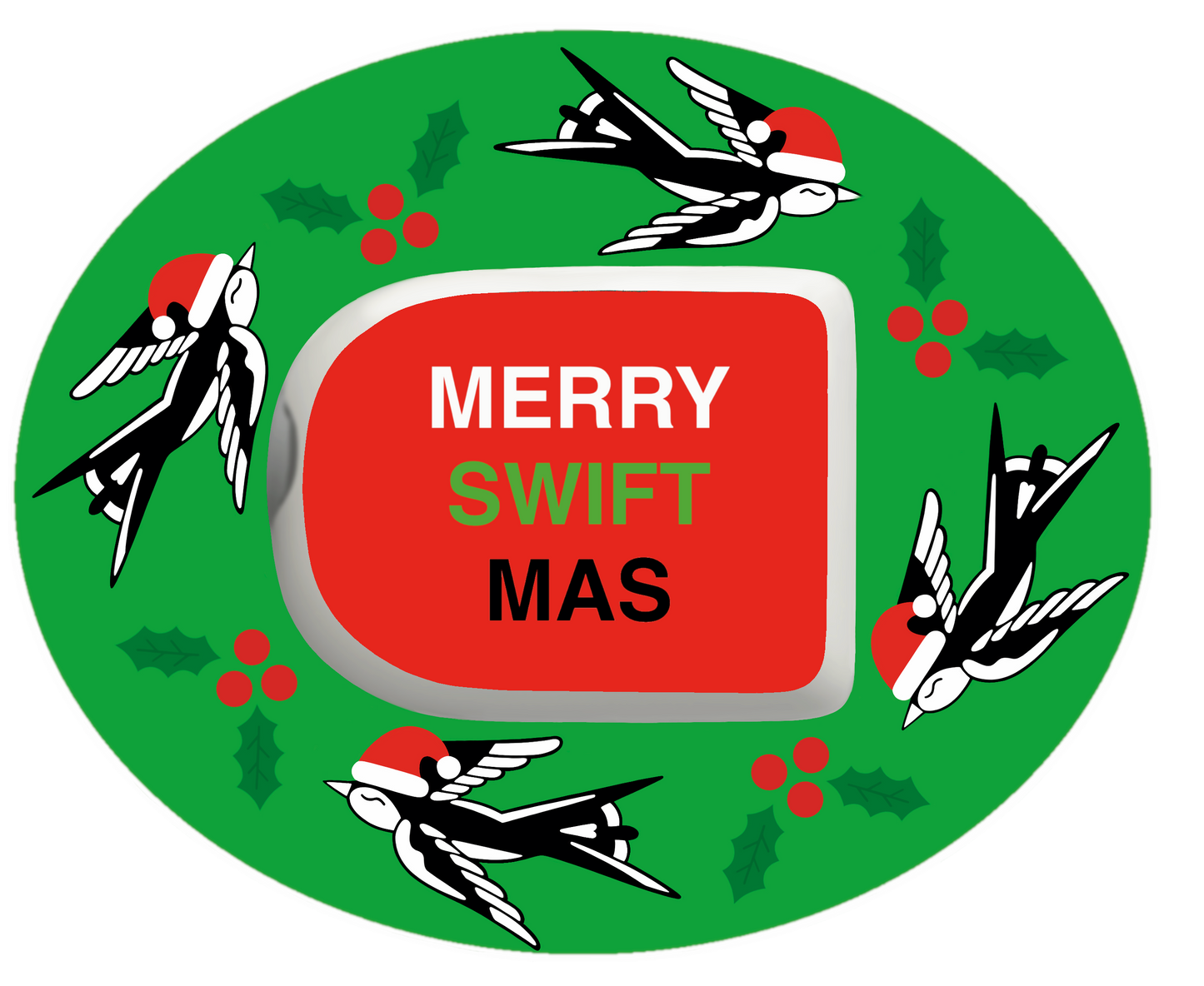 Swiftmas Green Patches