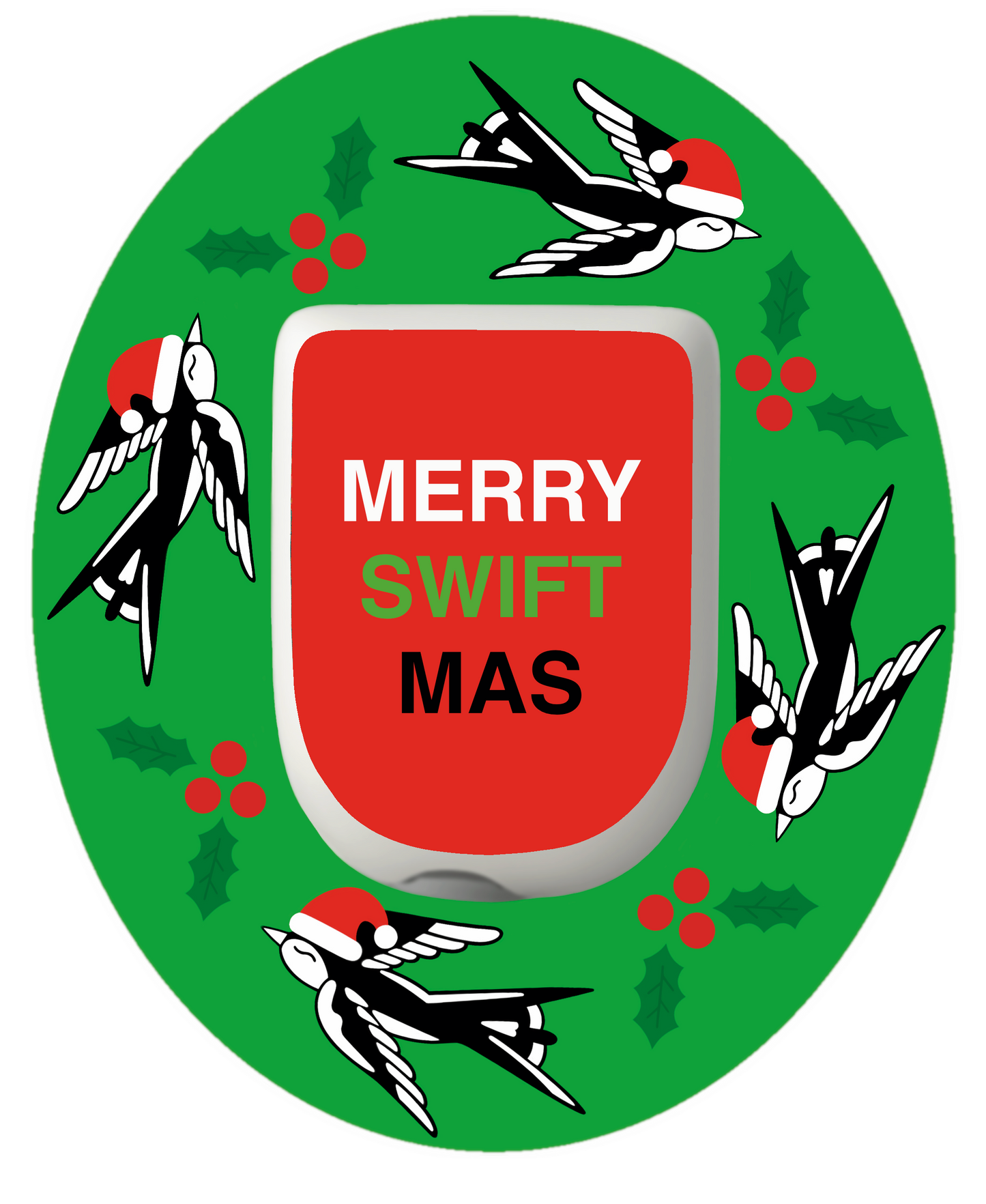 Swiftmas Green Patches