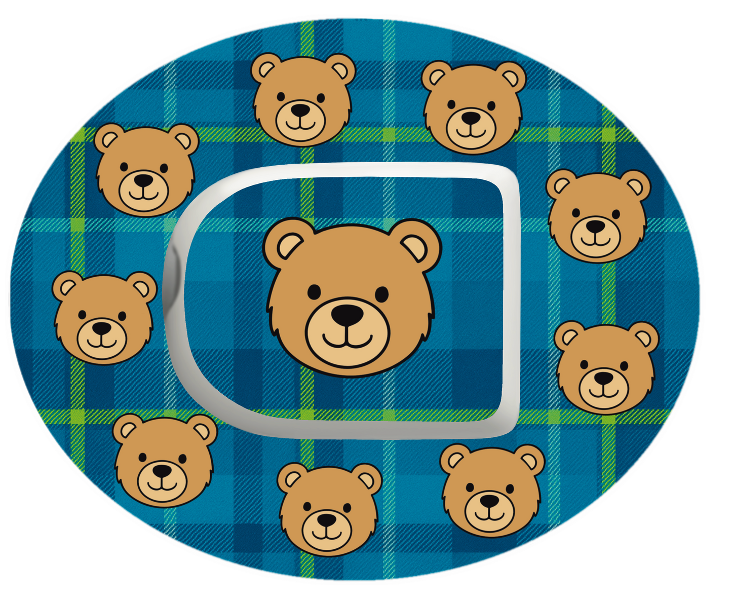 Tartan Bears Patches