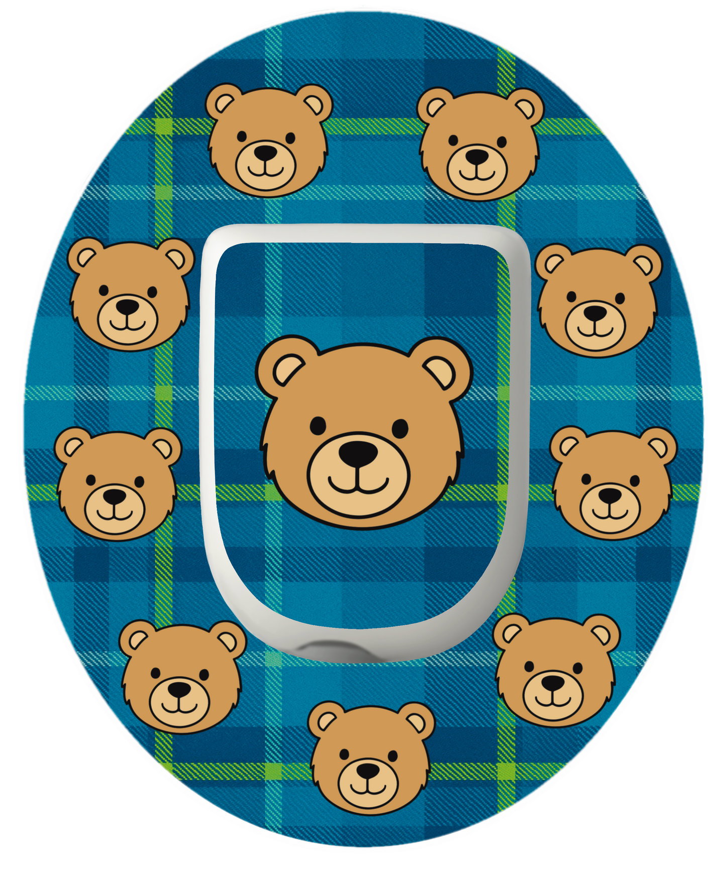Tartan Bears Patches