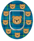 Tartan Bears Patches