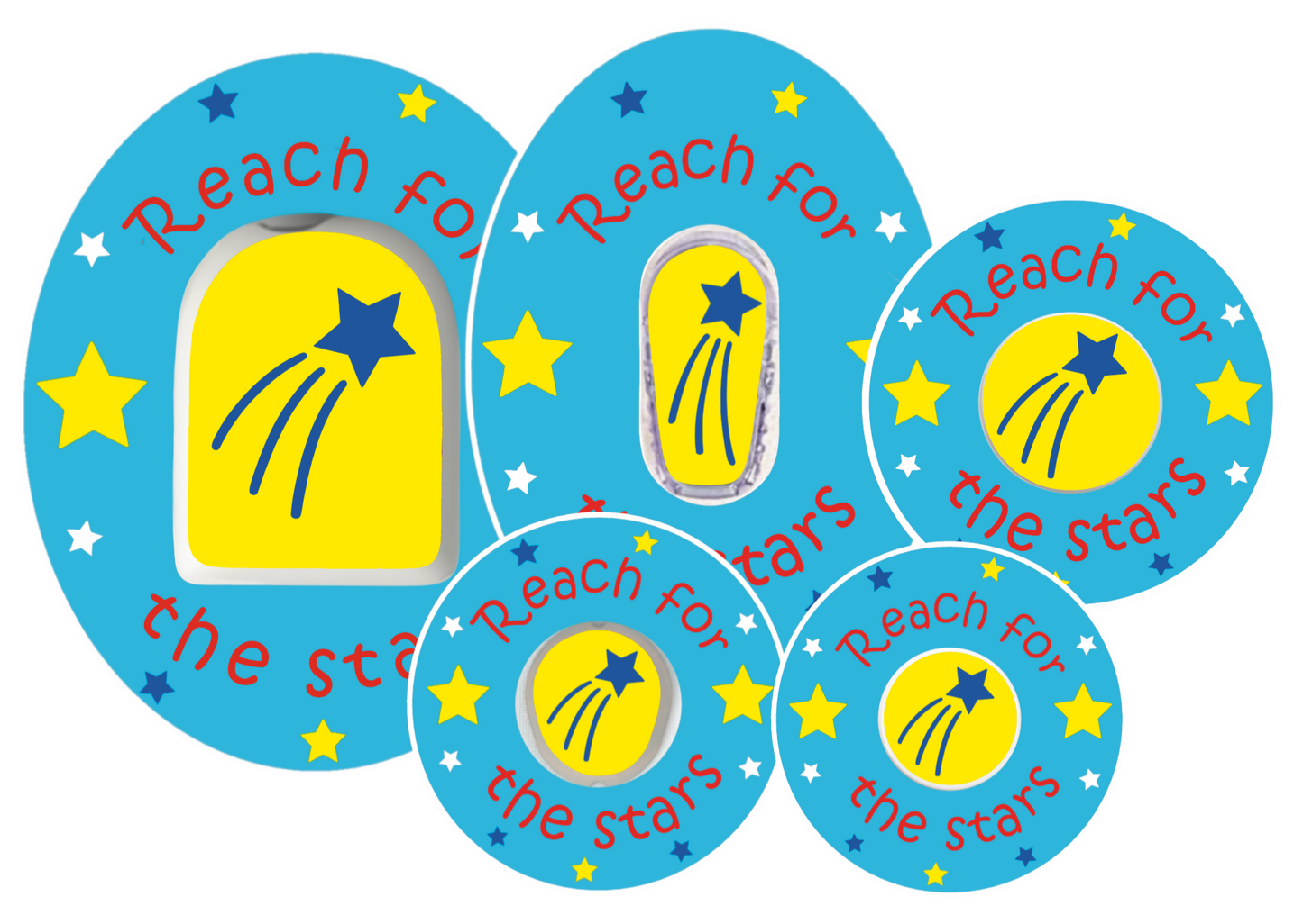 Reach For The Stars Stickers