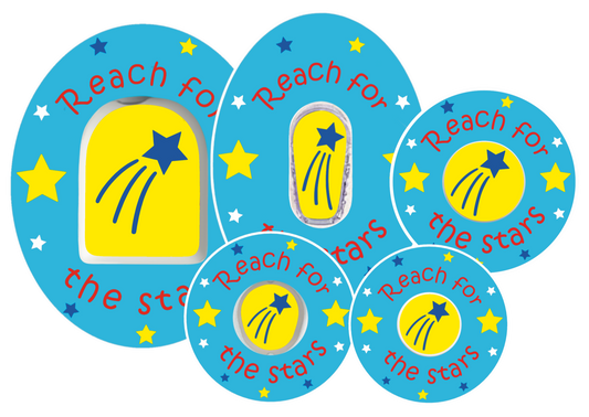 Reach For The Stars Stickers