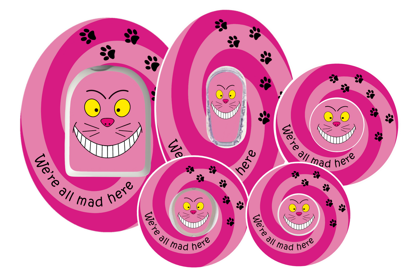 Cheshire Cat Patches