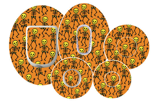 Skeletons Orange Patches