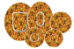 Skeletons Orange Patches