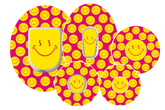 Smiley Pink Patches