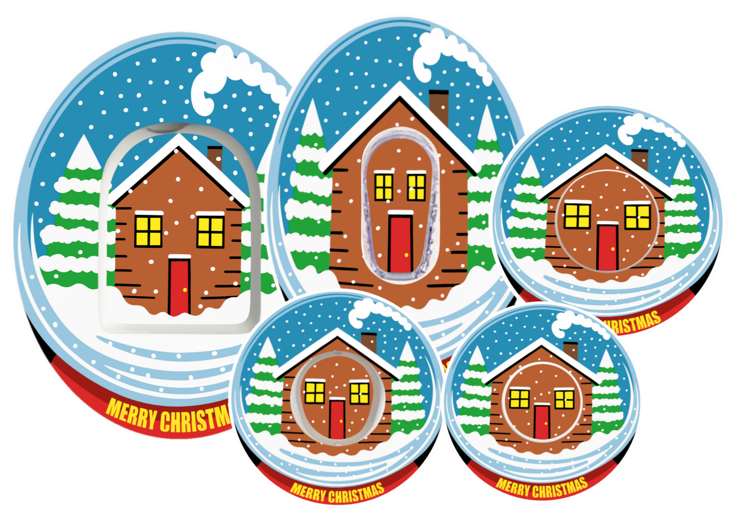 Snow Globe Patches